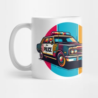 Police Car Mug